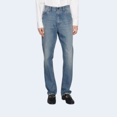 구찌 스트레이트 레그 진