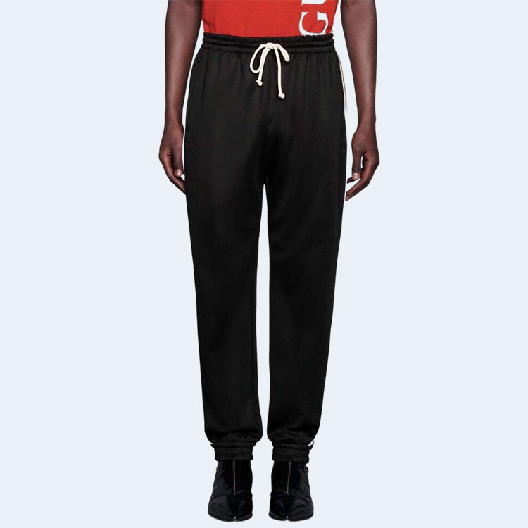 구찌 루스 테크니컬 저지 조깅 팬츠