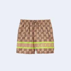 구찌 GG 프린트 스윔 쇼츠
