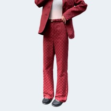 구찌 GG 로고 팬츠