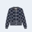 구찌 GG 코튼 자카드 가디건