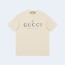 구찌 오리지널 로고 베이지 티셔츠