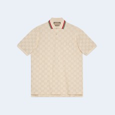 구찌 GG 코튼 피케 폴로 셔츠