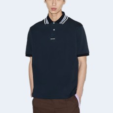 구찌 코튼 피케 폴로 탑