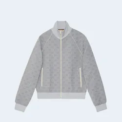 구찌 GG 나일론 자카드 지퍼 재킷