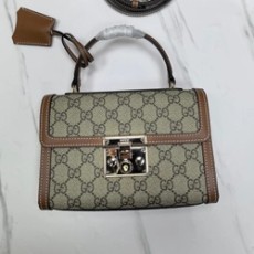 구찌 패드록 스몰 탑 핸들 838999