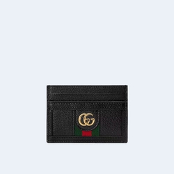 구찌 오피디아 GG 수프림 카드 지갑 블랙