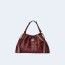 구찌 레드 레더 미디엄 토트백