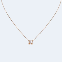 까르띠에 C 드 핑크 골드 목걸이 B7059000