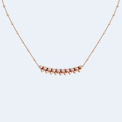 까르띠에 클래쉬 드 핑크 골드 다이아몬드 목걸이 N7424312