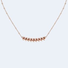 까르띠에 클래쉬 드 핑크 골드 다이아몬드 목걸이 N7424312