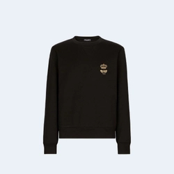 돌체앤가바나 자수 코튼 스웨트 맨투맨