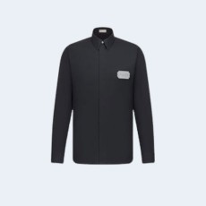 디올 Couture 네이비 코튼 셔츠