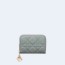 디올 레이디 VOYAGEUR 스몰 동전 지갑 그레이