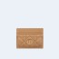 디올 카로 5-슬롯 카드 홀더 미디움 탄