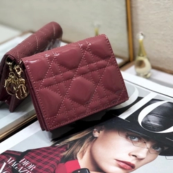 디올 레이디 반지갑