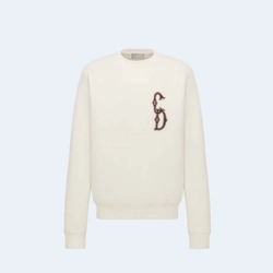 디올 인터레이스 스트레이트 맨투맨