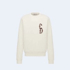 디올 인터레이스 스트레이트 맨투맨