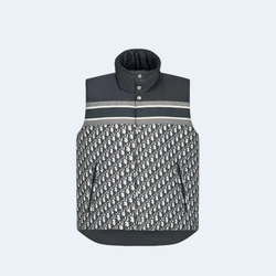 디올 리버시블 슬리브리스 다운 자켓