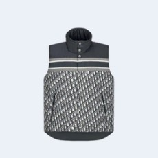 디올 리버시블 슬리브리스 다운 자켓