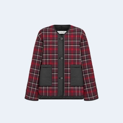 디올 매크로까나쥬 패널링 피코트