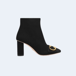 디올 C'EST 스웨이드 힐 앵클 부츠