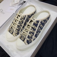 디올 워크앤 디올 플랫폼 뮬 블루