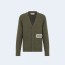 디올 꾸뛰르 가디건 그린