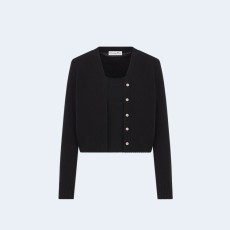 디올 아마릴리스 블랙 캐시미어 니트 가디건