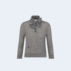 디올 보우 칼라 울 니트 스웨터