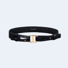 디올 30 몽테뉴 벨트 블랙 30mm