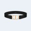 디올 30 몽테뉴 블랙 벨트 40mm