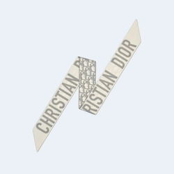 디올 오블리크 트윌리 그레이 미차 스카프