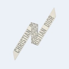 디올 오블리크 트윌리 그레이 미차 스카프