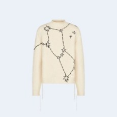 디올 울 블렌드 저지 스웨터