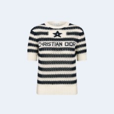 디올 마르니에르 반소매 스웨터 니트