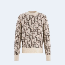 디올 오블리크 울 자카트 스웨터