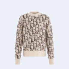 디올 오블리크 울 자카트 스웨터