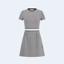 디올 쇼트 플레어 드레스