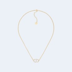 디올 쁘띠 골드 피니쉬 목걸이