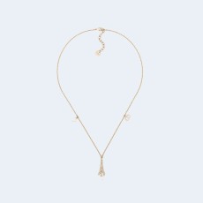 디올 플랜 드 파리 골드 피니시 목걸이