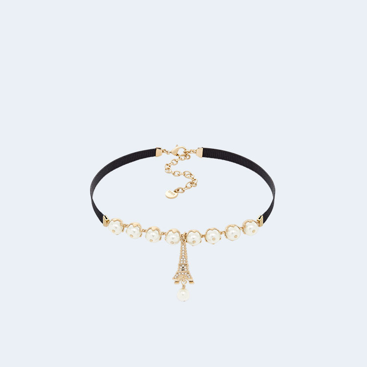 디올 플랜 드 파리 초커 목걸이