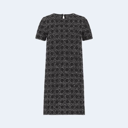 디올 매크로까나쥬 쇼츠 트위드 드레스