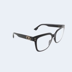 디올 Black Square Glasses