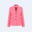 디올 울 실크 핑크 자켓