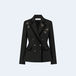 디올 자수 Marlène 재킷