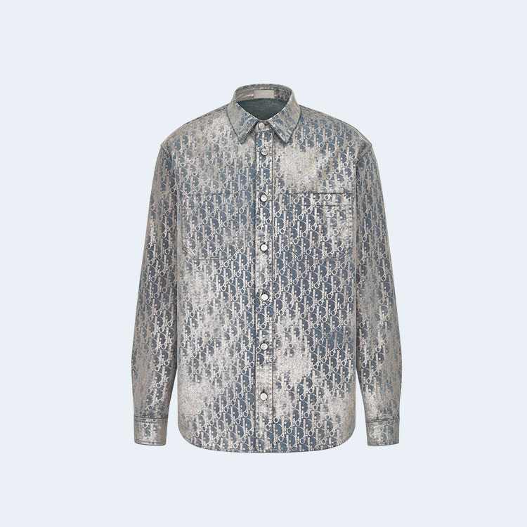 디올 오블리크 오버셔츠