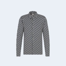 디올 오블리크 올오버 자카드 오버셔츠