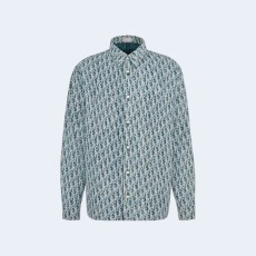 디올 오블리크 카스리 오버셔츠