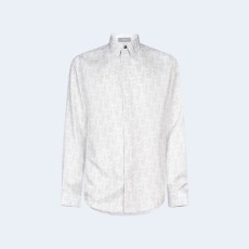 디올 오블리크 화이트 셔츠